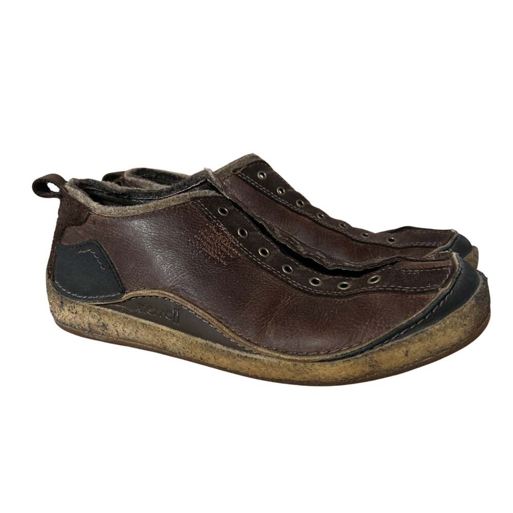 Mens Merrell Barcelona Casual Bourbon Brown Shoes Size 9.5 Some Wear